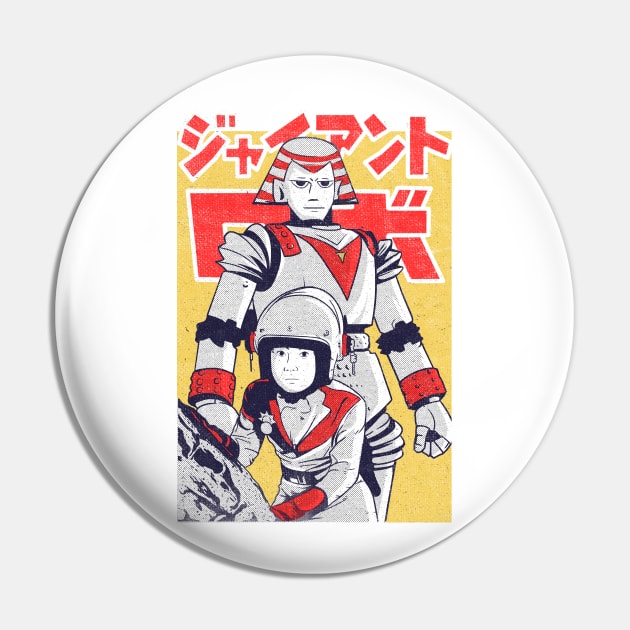 Giant robot Pin by Eoli Studio