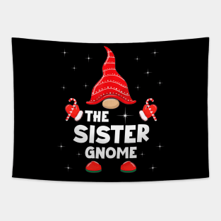 The Sister Gnome Matching Family Christmas Pajama Tapestry