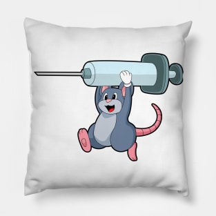 Mouse as Nurse with Syringe Pillow