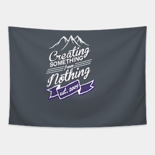 "Creating Something From Nothing" Tapestry