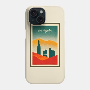 Los Angeles Retro Travel Phone Case