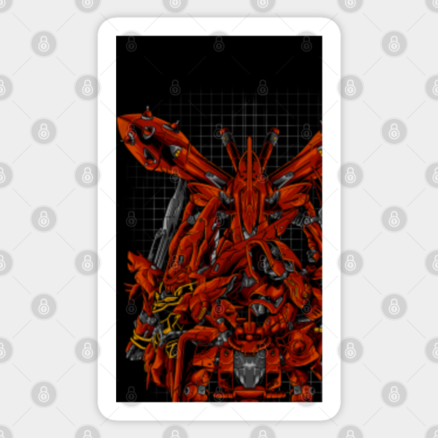 red comet squad - Gundam - Sticker
