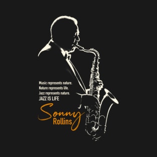 Sonny Rollins silhouette T-Shirt