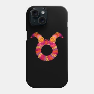 Spirograph Scorpio Taurus Horoscope Symbol Phone Case