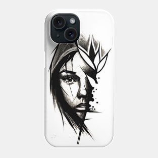 Hood tattoo Phone Case