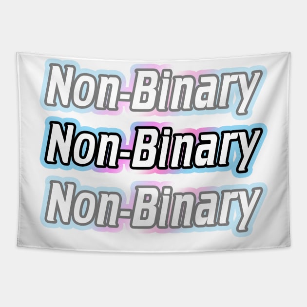 non-binary Tapestry by Shawnsonart