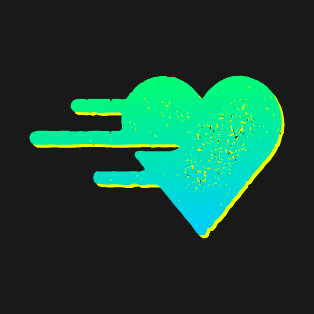 Green Heart Logo Graphic by AlondraHanley