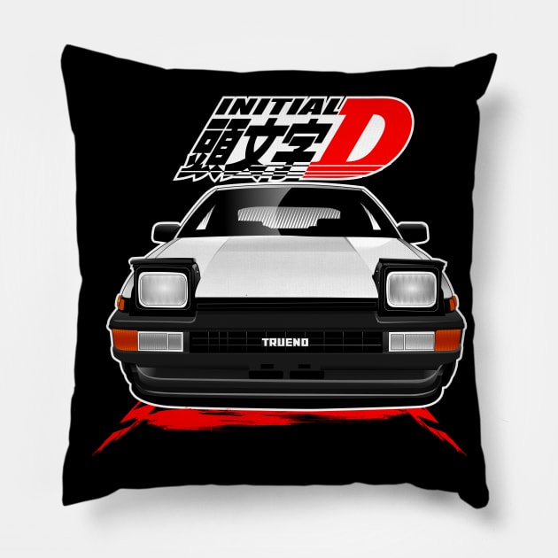 AE 86 Takumi Pillow by aredie19