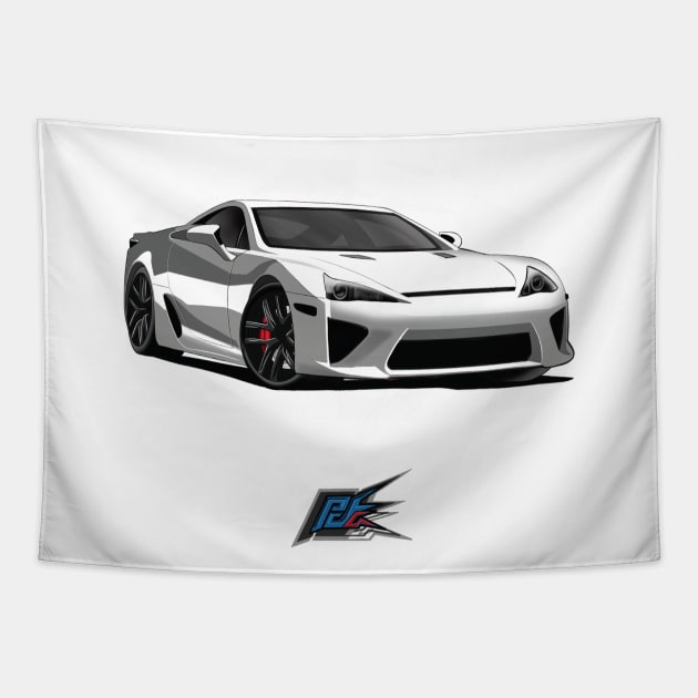 lexus lfa Tapestry by naquash