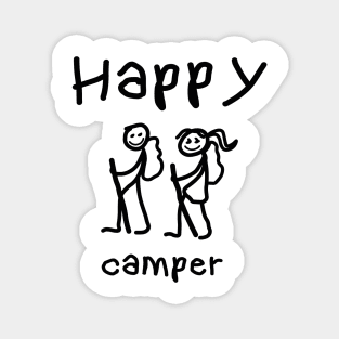 Happy Camper Magnet