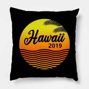 Hawaii Family Vacation 2019 Souvenir Pillow