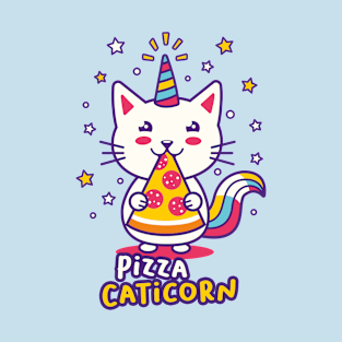 Pizza Caticorn T-Shirt