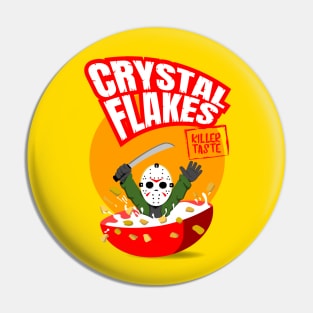 Crystal Flakes Pin