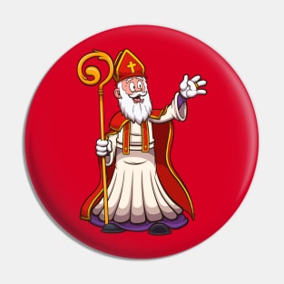 Saint Nicholas Waving Pin