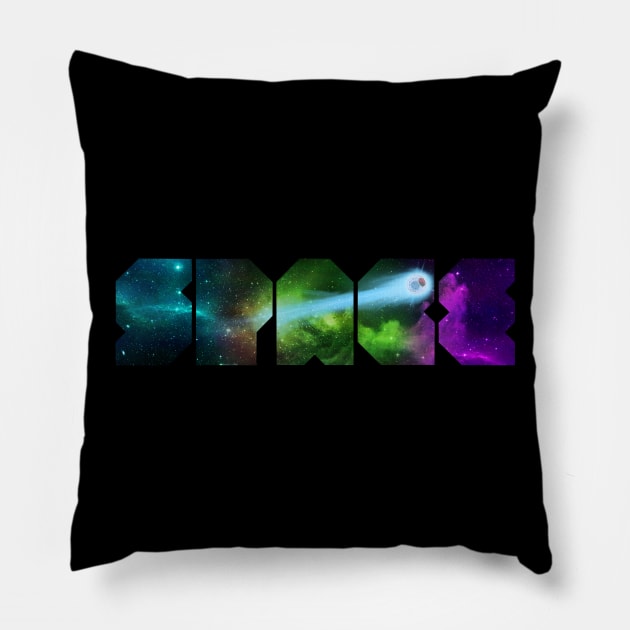 SPACE (Dragonball) Pillow by Manoss