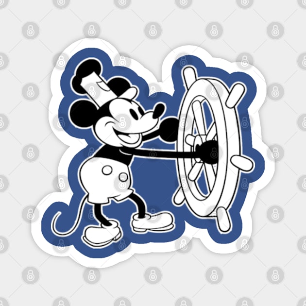 Steamboat Willie Magnet by Gamers Gear