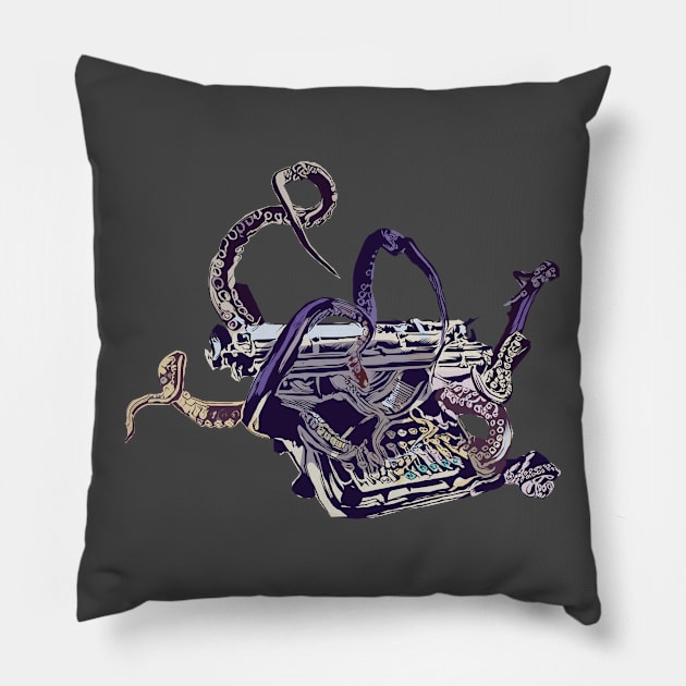 Media Monster Pillow by PGMcast