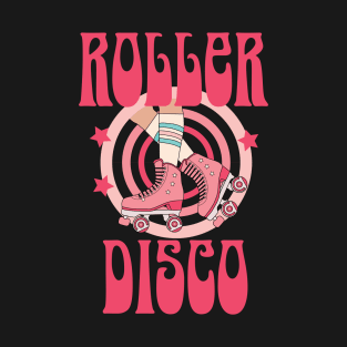 Roller Disco Derby Retro 1970s T-Shirt