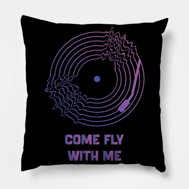 Come Fly With Me Pillow by BY TRENDING SYAIF