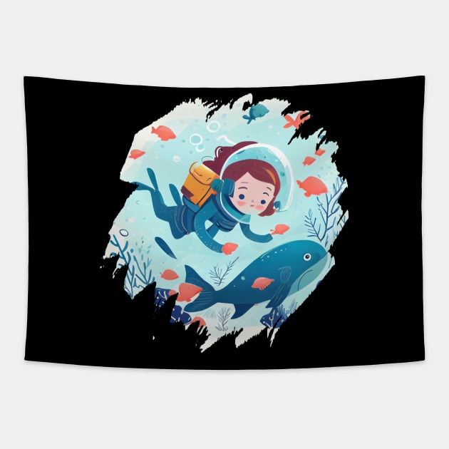 Blueback Tapestry by Pixy Official