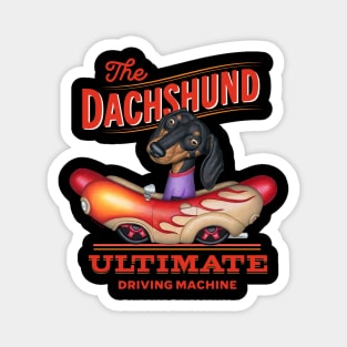 Dachshund Ultimate Driving Machine Magnet