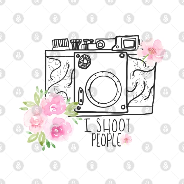 I Shoot People - Photography Camera by Harpleydesign