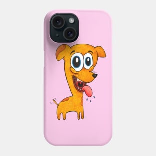 Happy Pup - Cute and Funny Cartoon Dog Phone Case