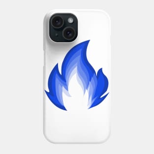 Blue flame Phone Case