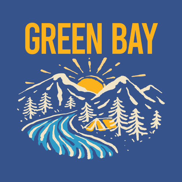 Discover Nature Landscape Green Bay - Green Bay - T-Shirt