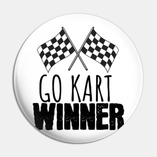 Go kart Winner Pin