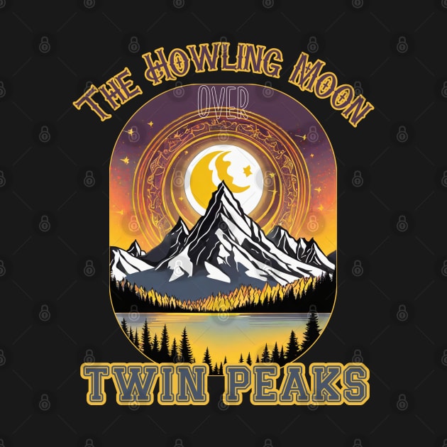 The Howling Moon Over Twin Peaks by FehuMarcinArt