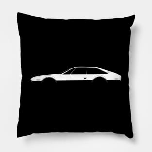 Lamborghini Jarama Silhouette Pillow