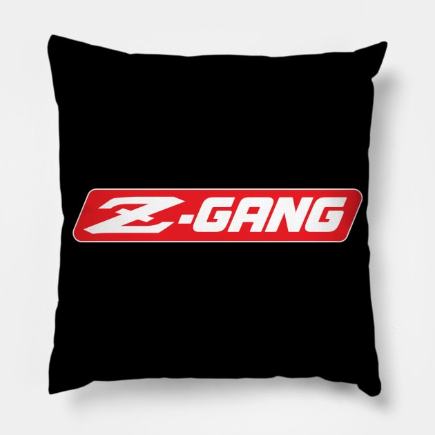 Z-Gang. 240Z Classic JDM Japanese Car Club Pillow by clintoss