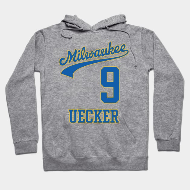 Retro Bob Uecker Baseball Jersey Tribute Long Sleeve T-Shirt