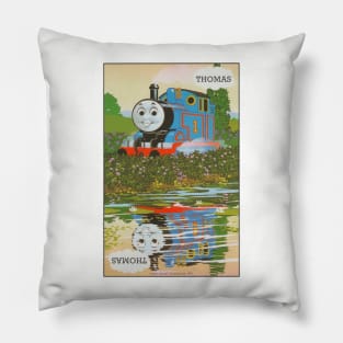 Thomas the Tank Engine Vintage Card Pillow