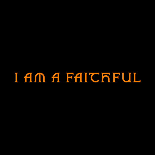 I am a faithful by Suzy Shackleton felt artist & illustrator