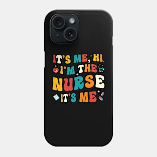 Proud Mom of a Nurse Gifts Nurse Week Gifts Retro Nurse Mom Phone Case