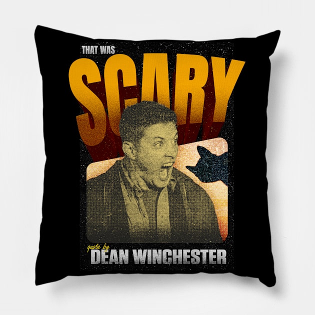 Scary Winchester Pillow by jessycroft