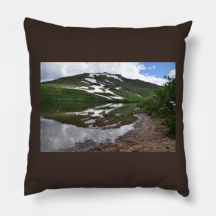 High Mountain Lake Pillow