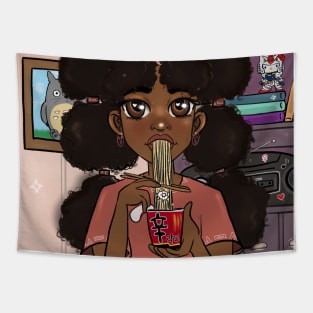 Ramen Girl Tapestry