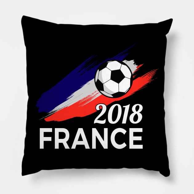 French Team | World Cup 2018 Pillow by Suprise MF