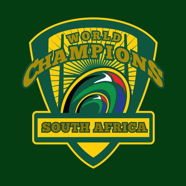 South Africa Rugby World Champions Memorabilia by CGD