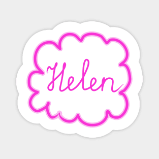 Helen. Female name. Magnet