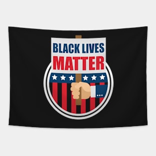 BLM: black lives matter Tapestry