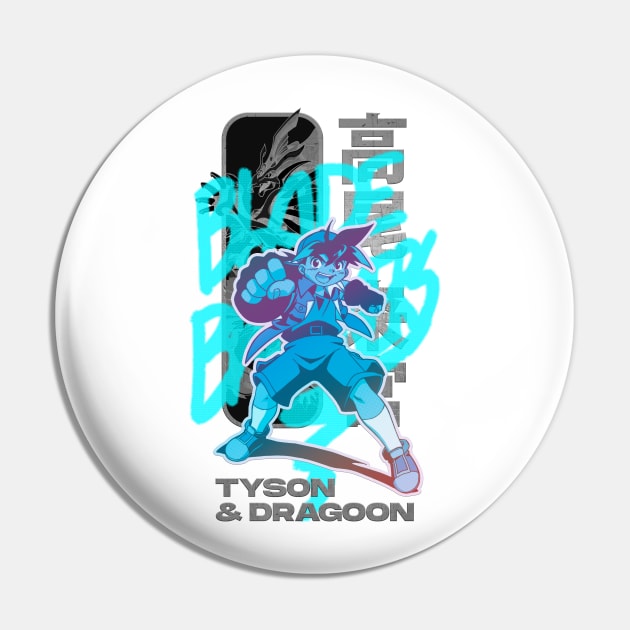 Tyson - Beyblade Pin by CentuStore