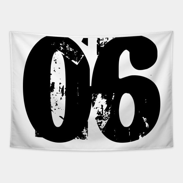 06 number Tapestry by Polli