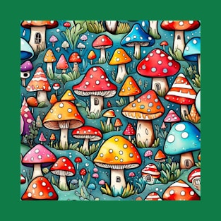 Cute mushrooms gift ideas T-Shirt