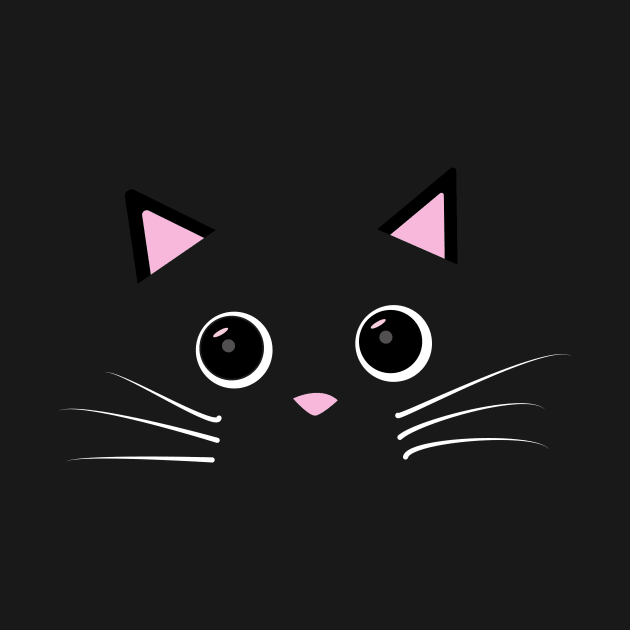 Cat Face With Googly Eyes To Fall In Love With by melostore