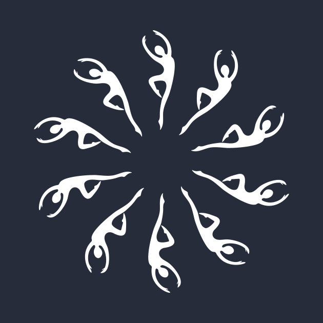 Dancer Snowflake by PixHailDesigns