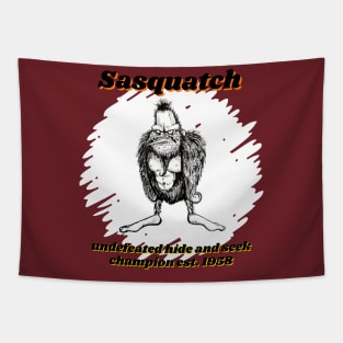 Sasquatch Tapestry